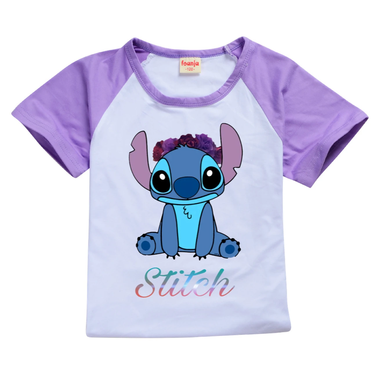Kids’ Tee & Shorts Active Set — 1137 Edition, Style 10 · Purple