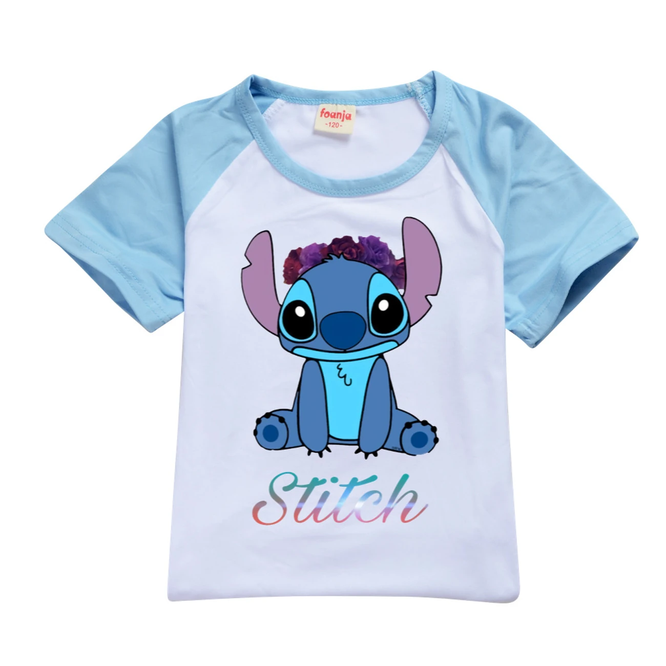 Kids’ Tee & Shorts Active Set — 1137 Edition, Style 12 · Light Blue