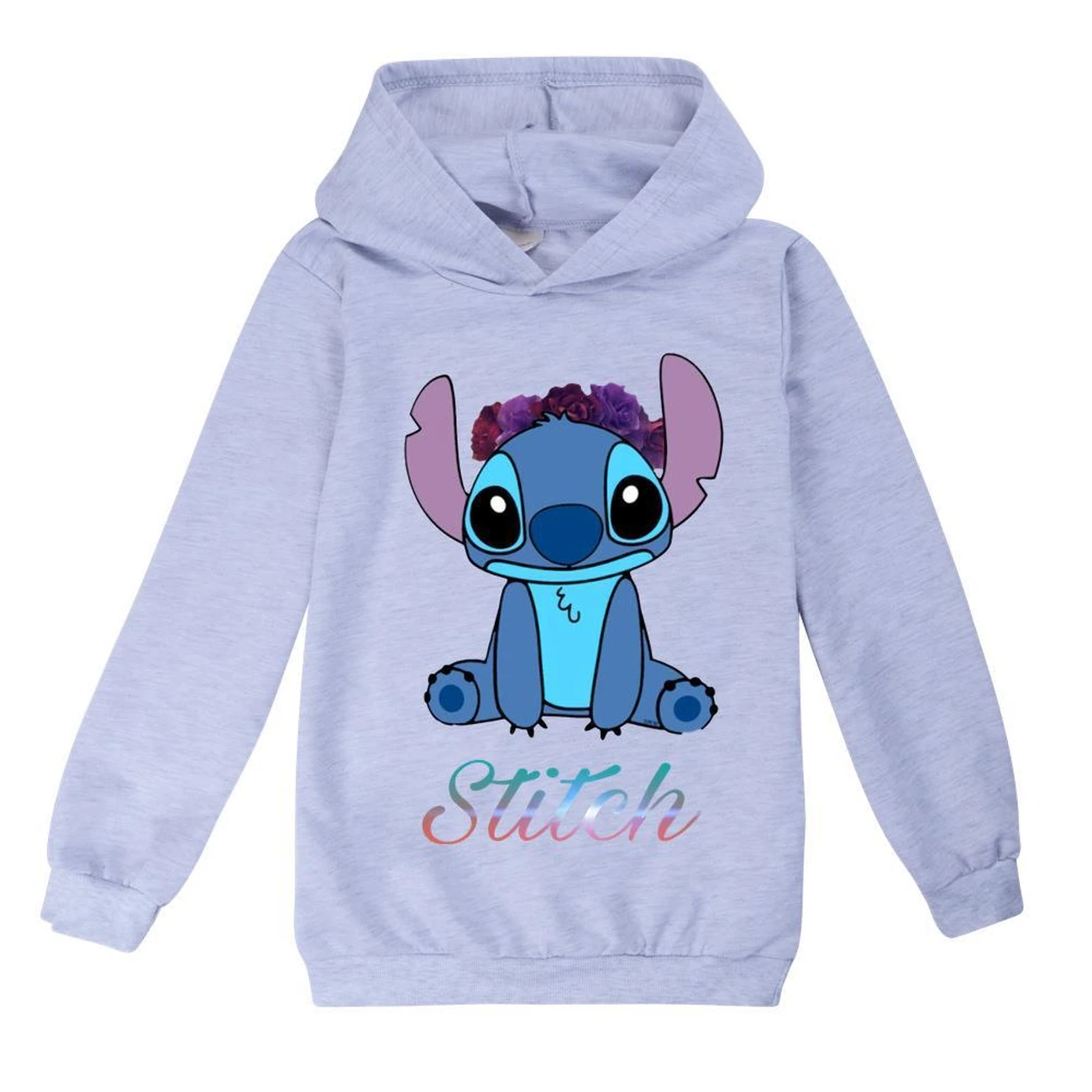Kids’ Graphic Hoodie — 1137 Collection A, Style 05 · Grey