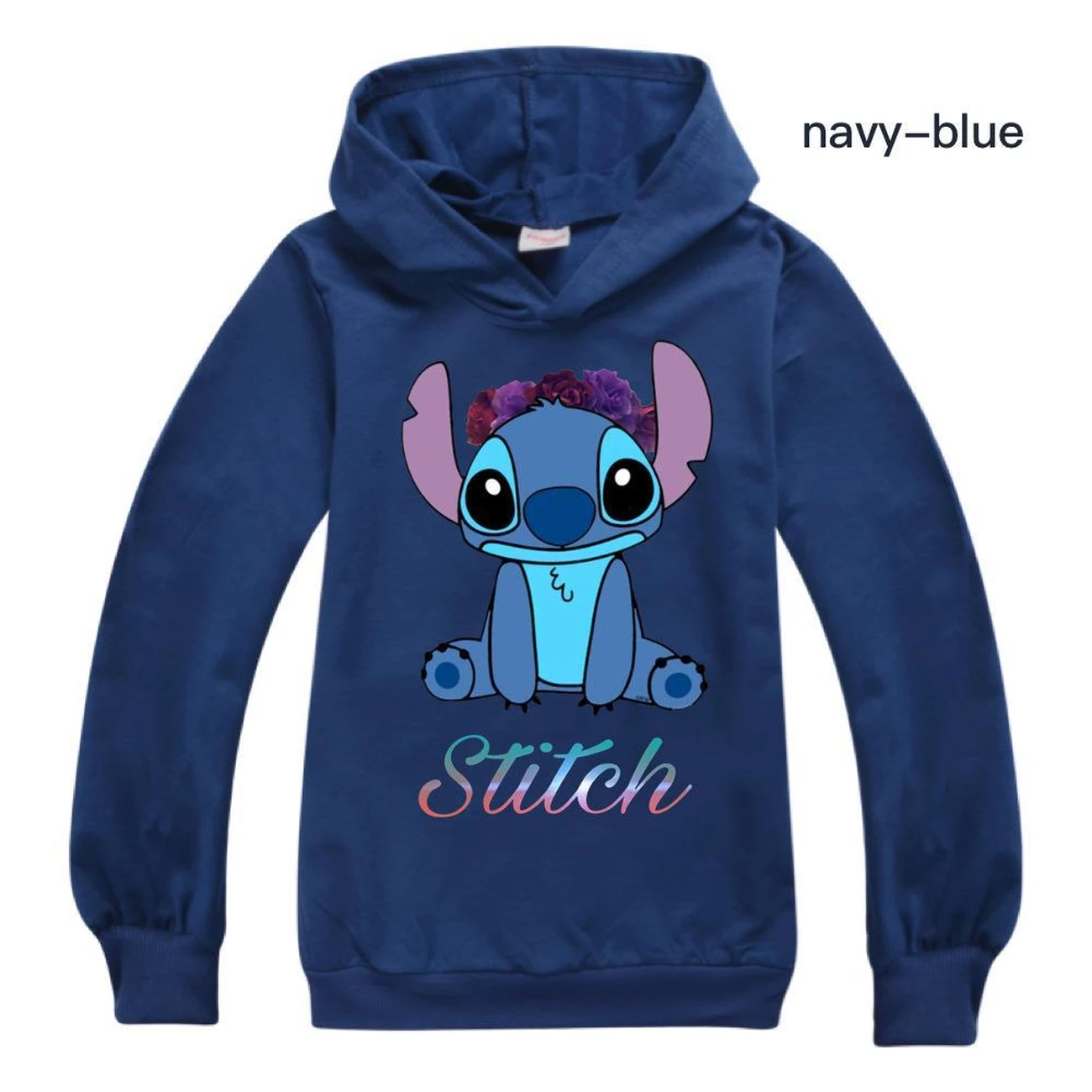 Kids’ Graphic Hoodie — 1137 Collection A, Style 11 · Navy