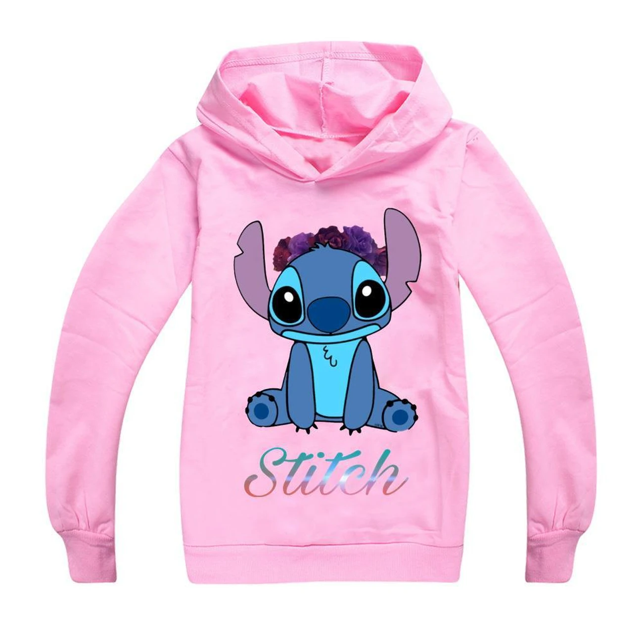 Kids’ Graphic Hoodie — 1137 Collection A, Style 12 · Pink