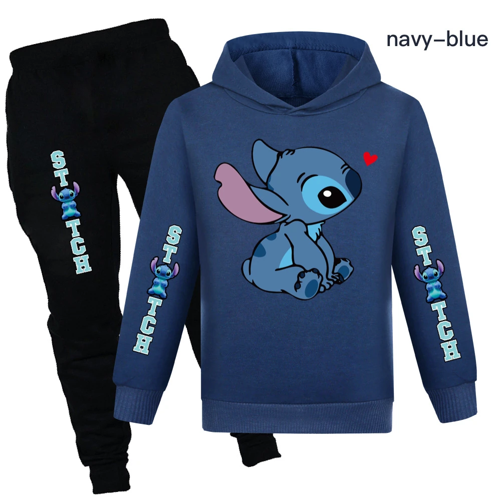 Kids’ Hoodie & Jogger Set — 1309, Style 09 · Navy