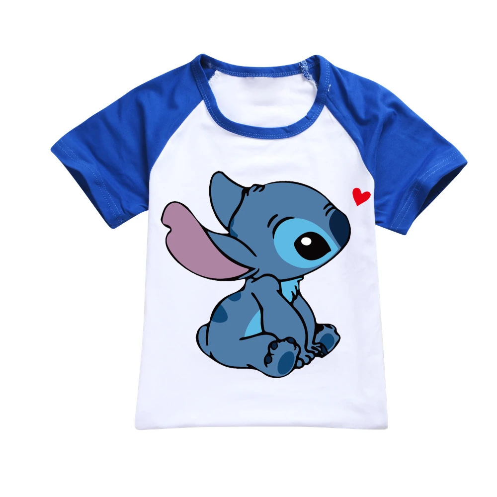 Kids’ Tee & Shorts Active Set — 1309, Style 09 · Blue