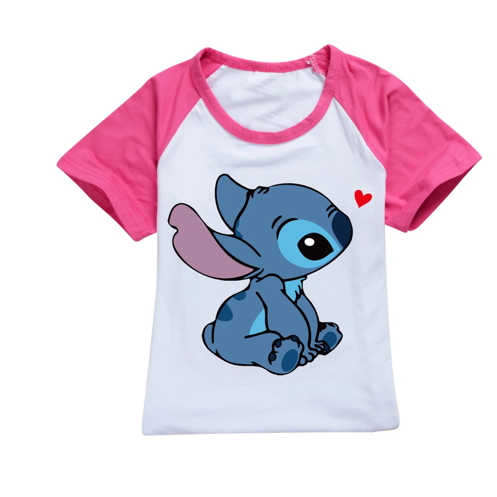 Kids’ Tee & Shorts Active Set — 1309, Style 11 · Rose