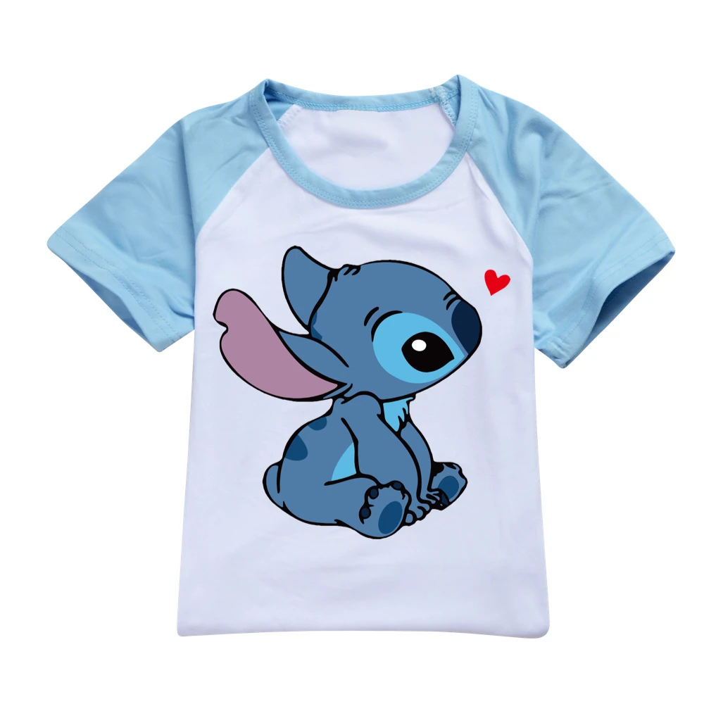 Kids’ Tee & Shorts Active Set — 1309, Style 12 · Light Blue