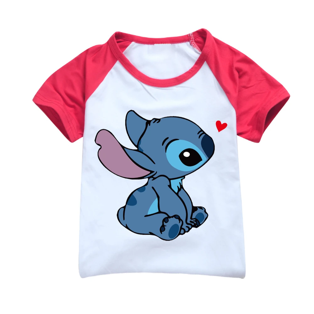 Kids’ Tee & Shorts Active Set — 1309, Style 15 · Red