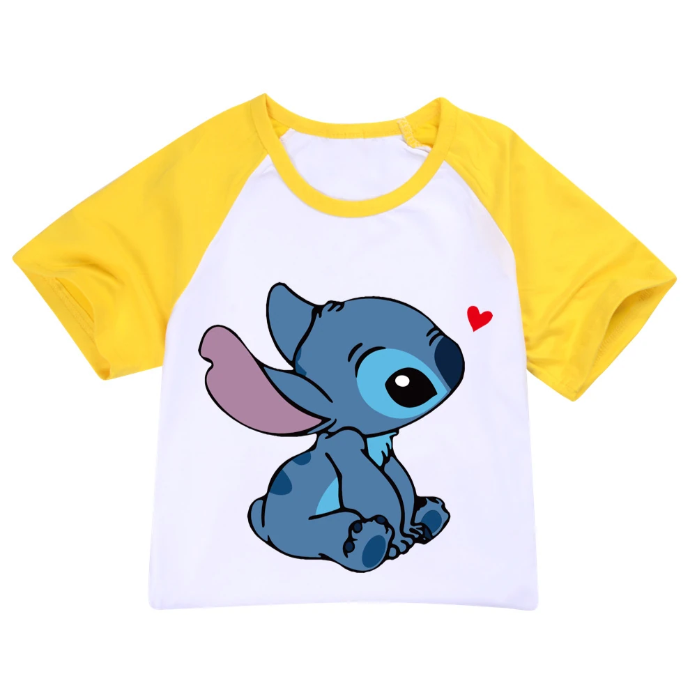 Kids’ Tee & Shorts Active Set — 1309, Style 16 · Yellow