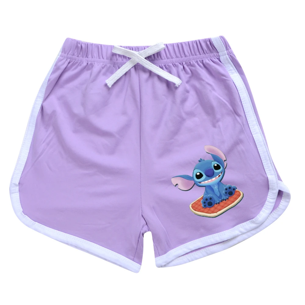 Kids’ Tee & Shorts Active Set — 1309, Style 19 · Purple