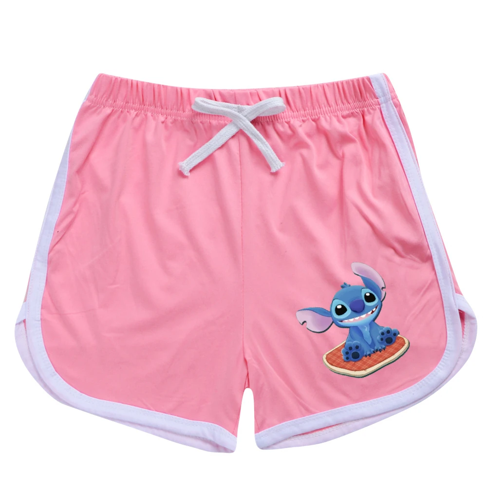 Kids’ Tee & Shorts Active Set — 1309, Style 21 · Pink