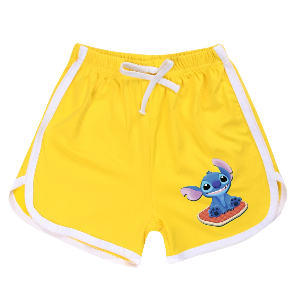 Kids’ Tee & Shorts Active Set — 1309, Style 24 · Yellow