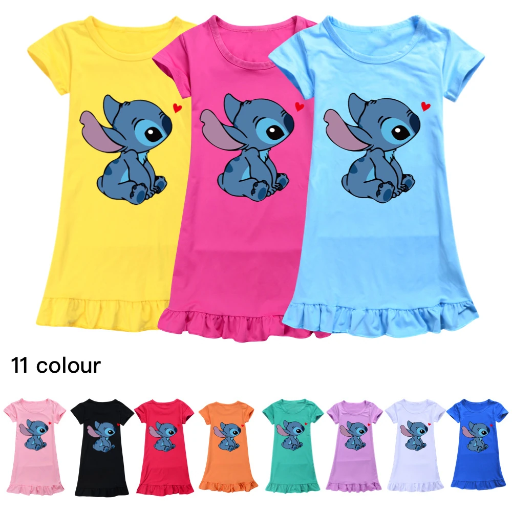 Girls’ Smooth-Knit Lounge Dress — 1309, clean product view