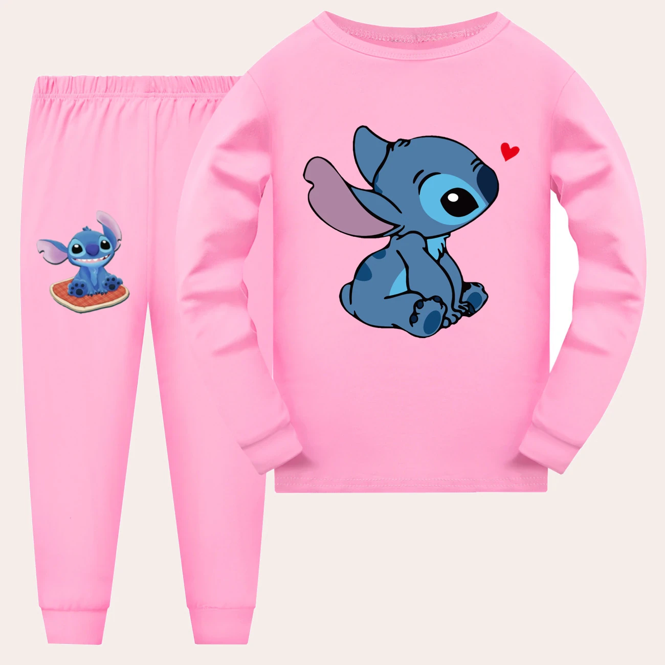 Kids’ Long-Sleeve Lounge Set — 1309 product view