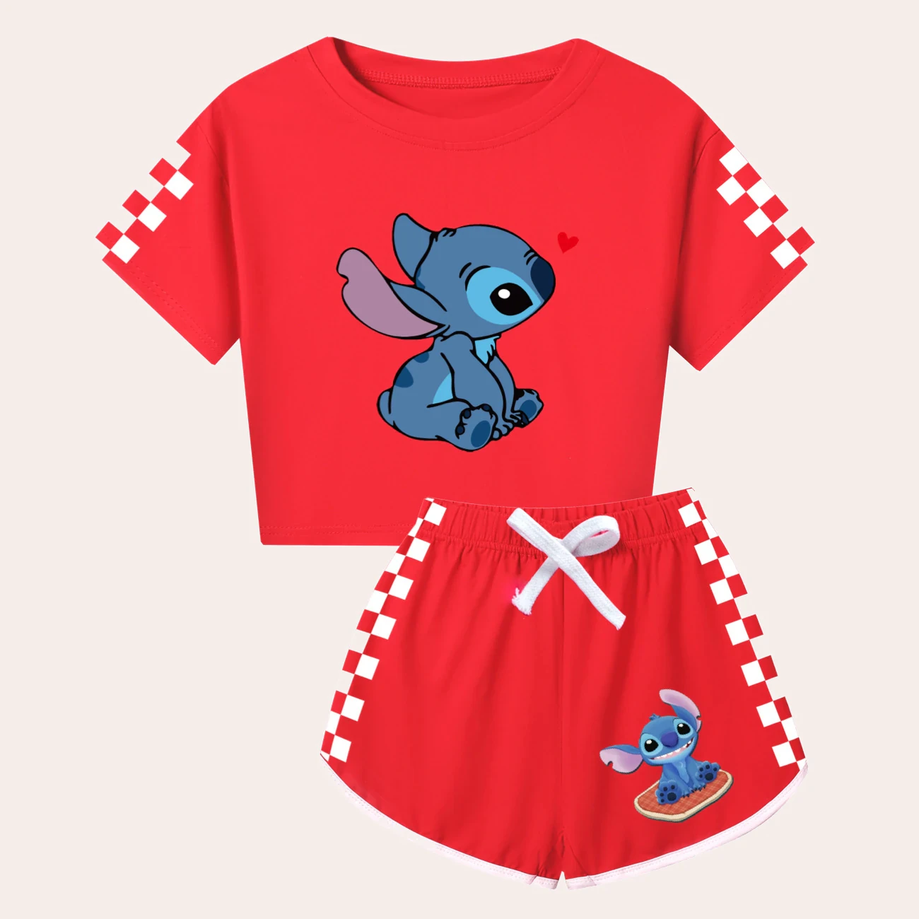 Family Mixed-Sleeve Lounge Set — 1309 product view