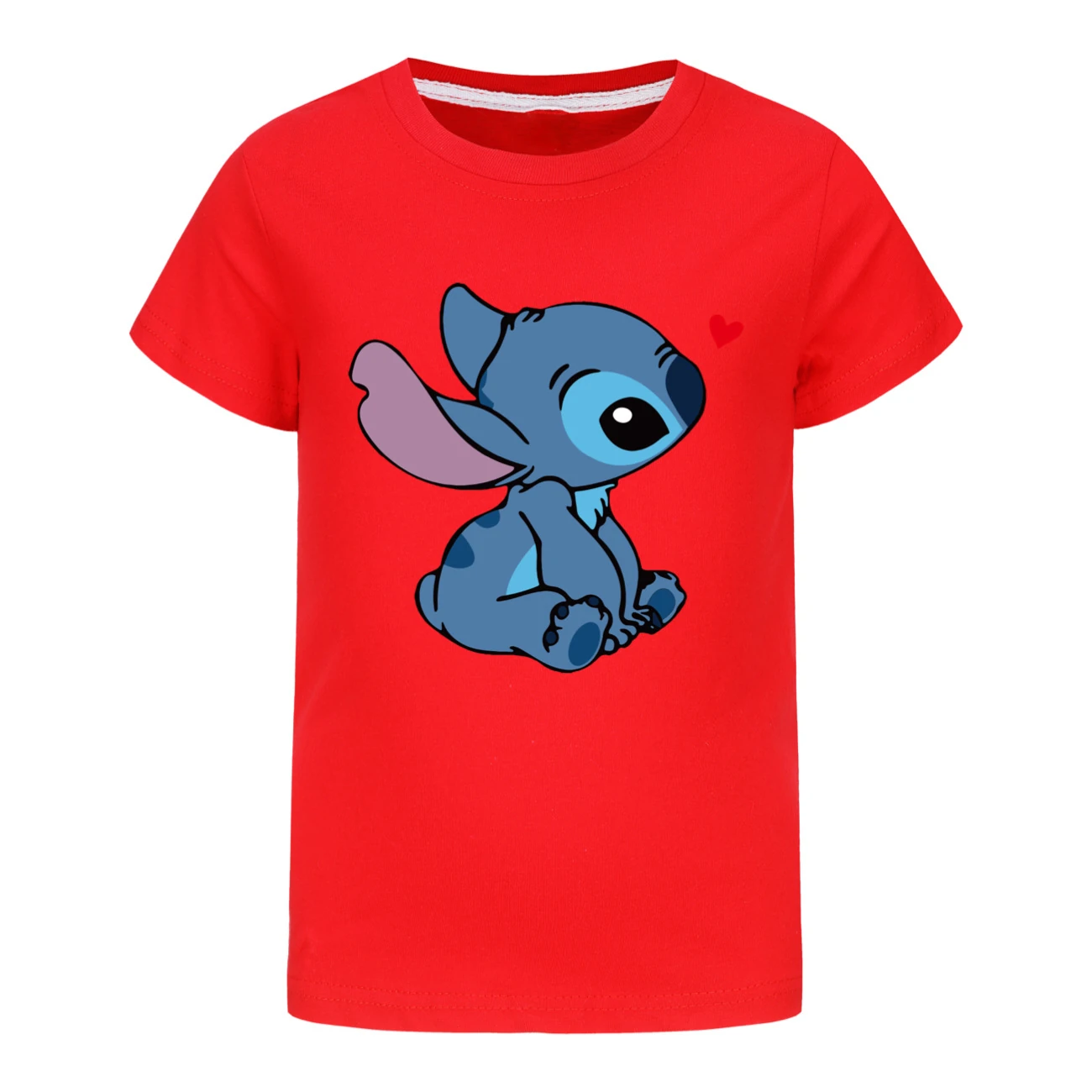 Kids’ Short-Sleeve Graphic Tee — 1309, Style 03 · Red