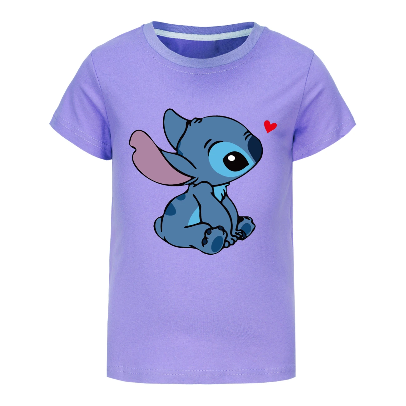 Kids’ Short-Sleeve Graphic Tee — 1309, Style 04 · Purple