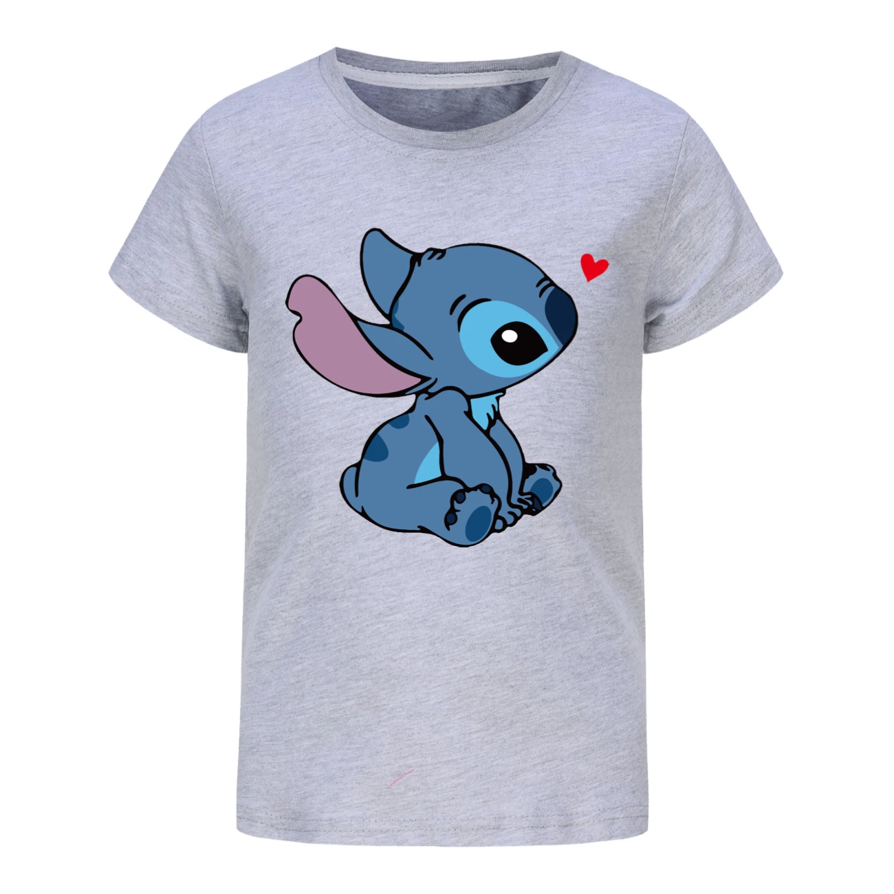 Kids’ Short-Sleeve Graphic Tee — 1309, Style 05 · Grey