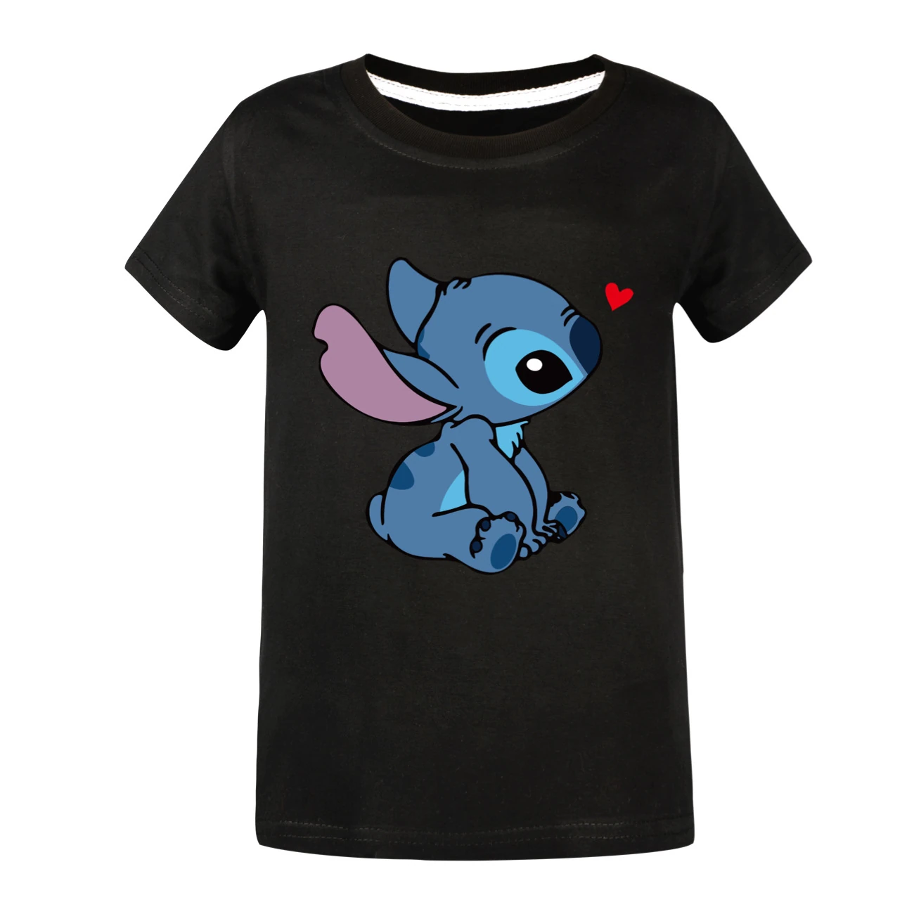 Kids’ Short-Sleeve Graphic Tee — 1309, Style 07 · Black