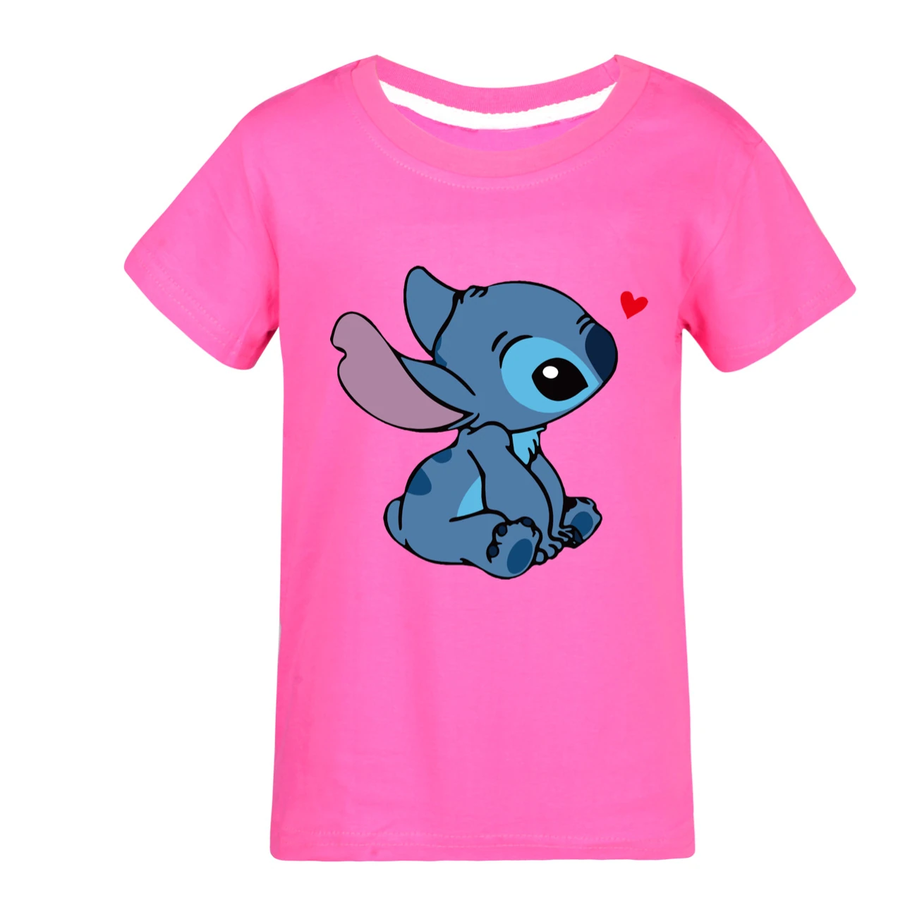 Kids’ Short-Sleeve Graphic Tee — 1309, Style 12 · Rose