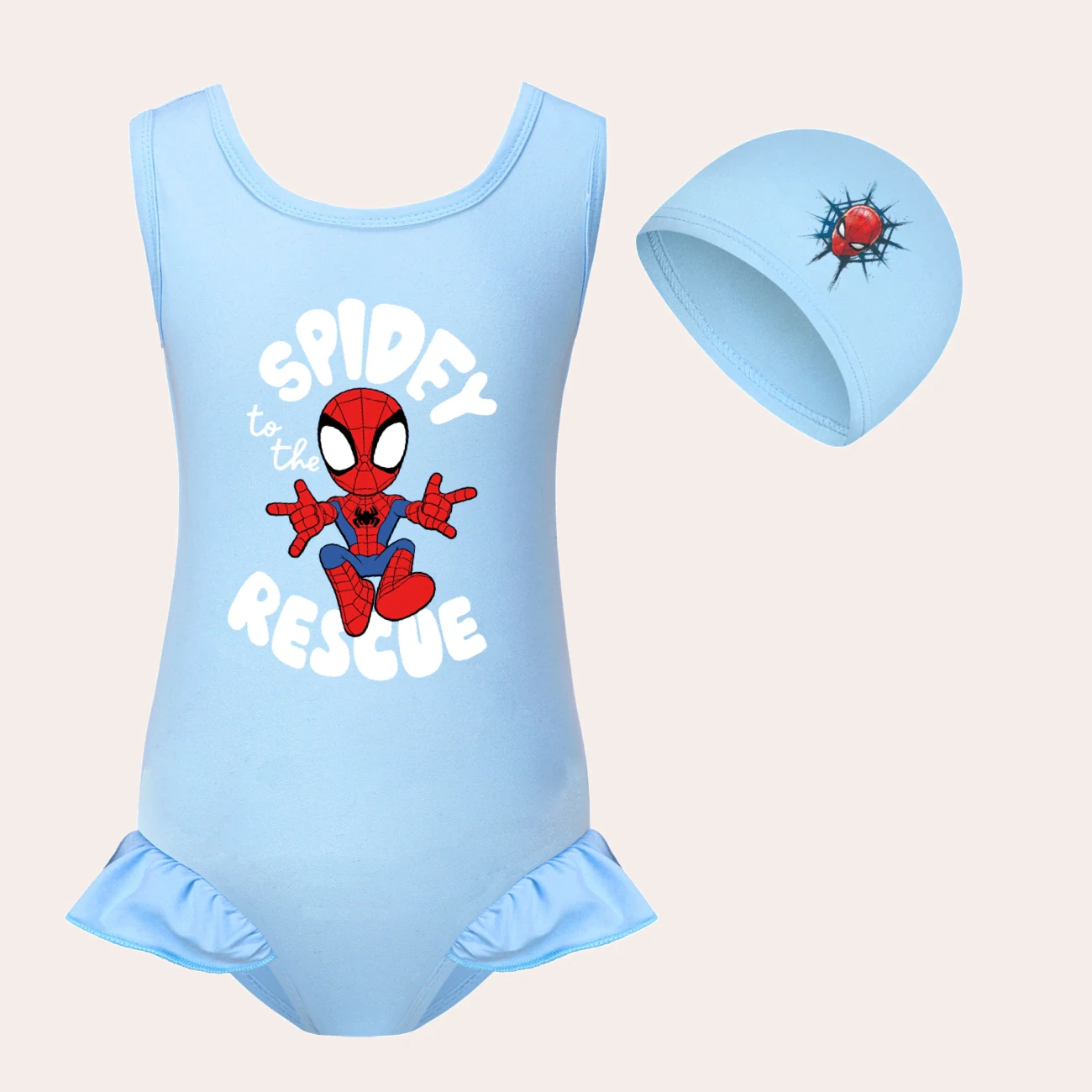 Storybook One-Piece Swimsuit & Cap Set — 3395 from style collection 3395