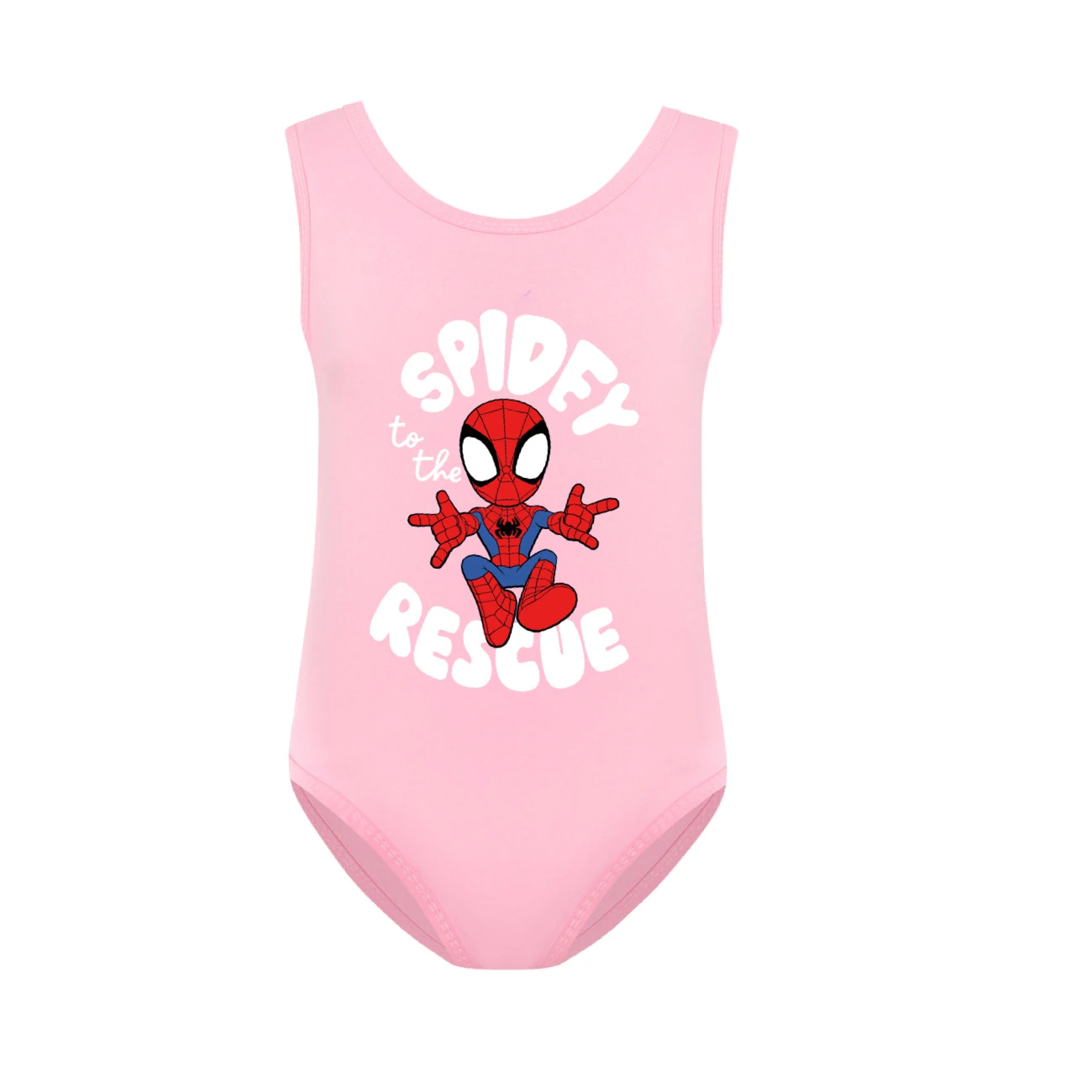 Storybook One-Piece Swimsuit & Cap Set — 3395, Style 25 · Pink
