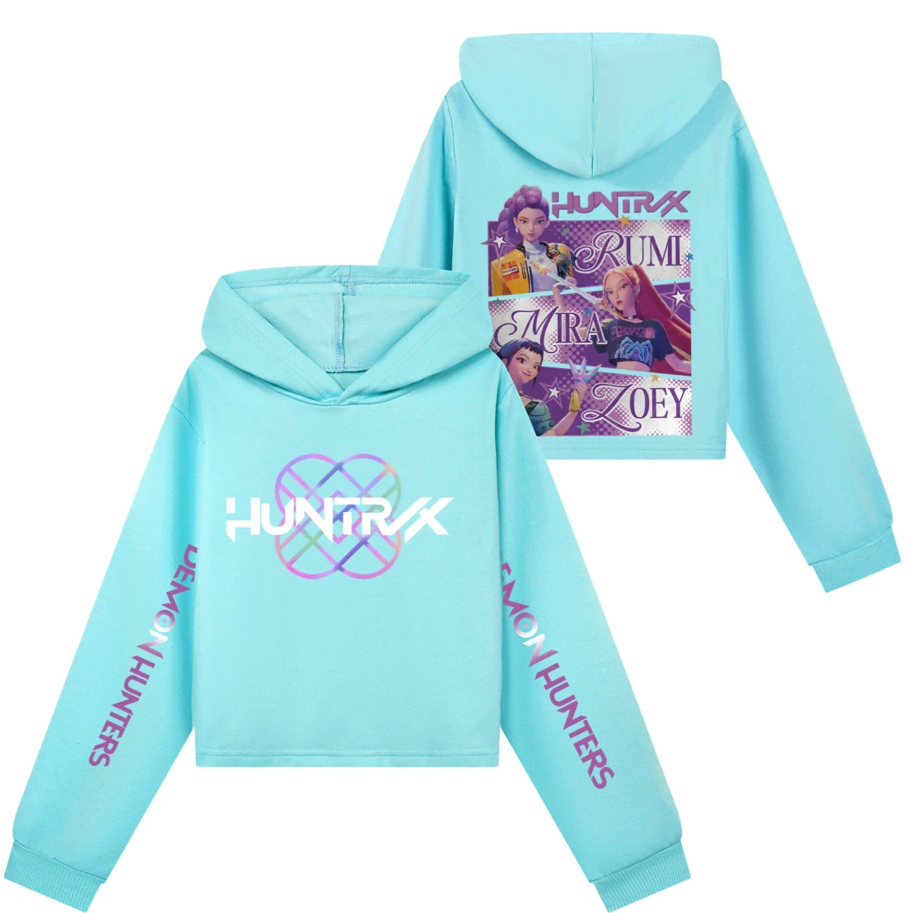 Cropped Sweatshirt Play Set — 4829 Edition 7594, Style 08 · Sky Blue