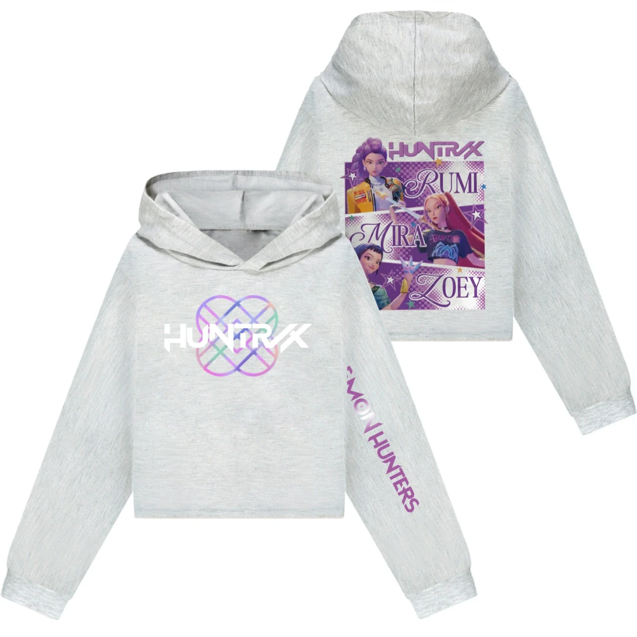 Cropped Sweatshirt Play Set — 4829 Edition 7594, Style 11 · Grey