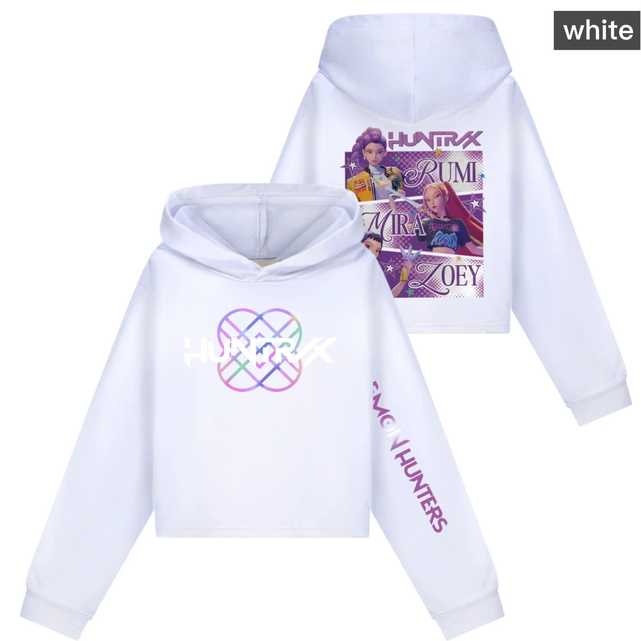 Cropped Sweatshirt Play Set — 4829 Edition 7594, Style 12 · White