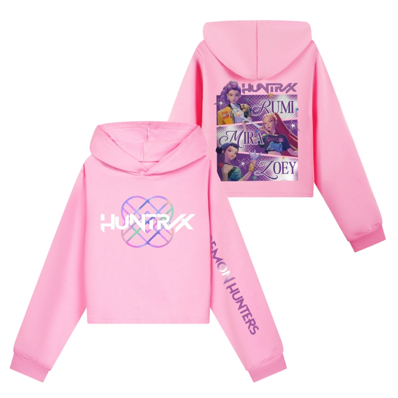 Cropped Sweatshirt Play Set — 4829 Edition 7594, Style 14 · Pink