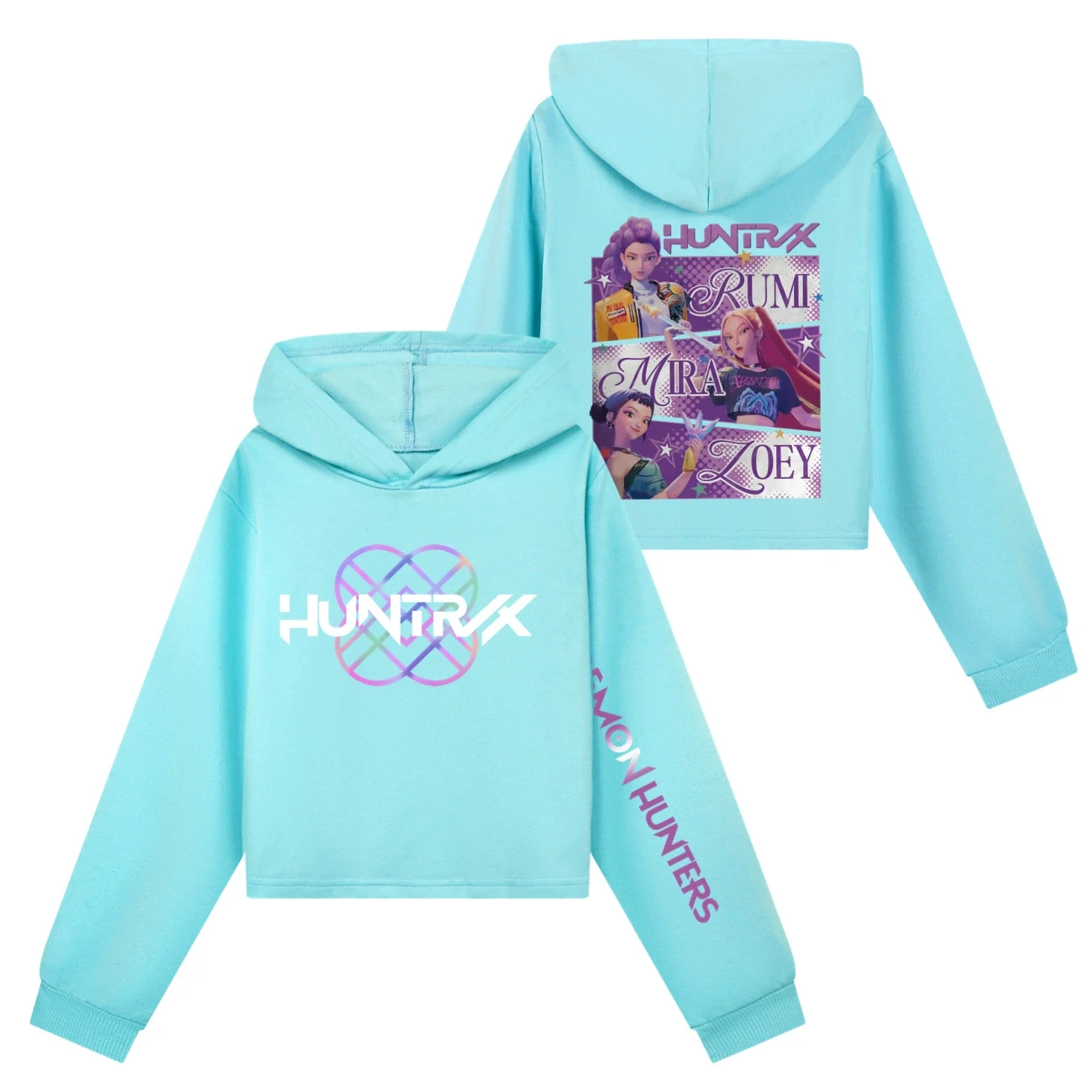 Cropped Sweatshirt Play Set — 4829 Edition 7594, Style 17 · Sky Blue