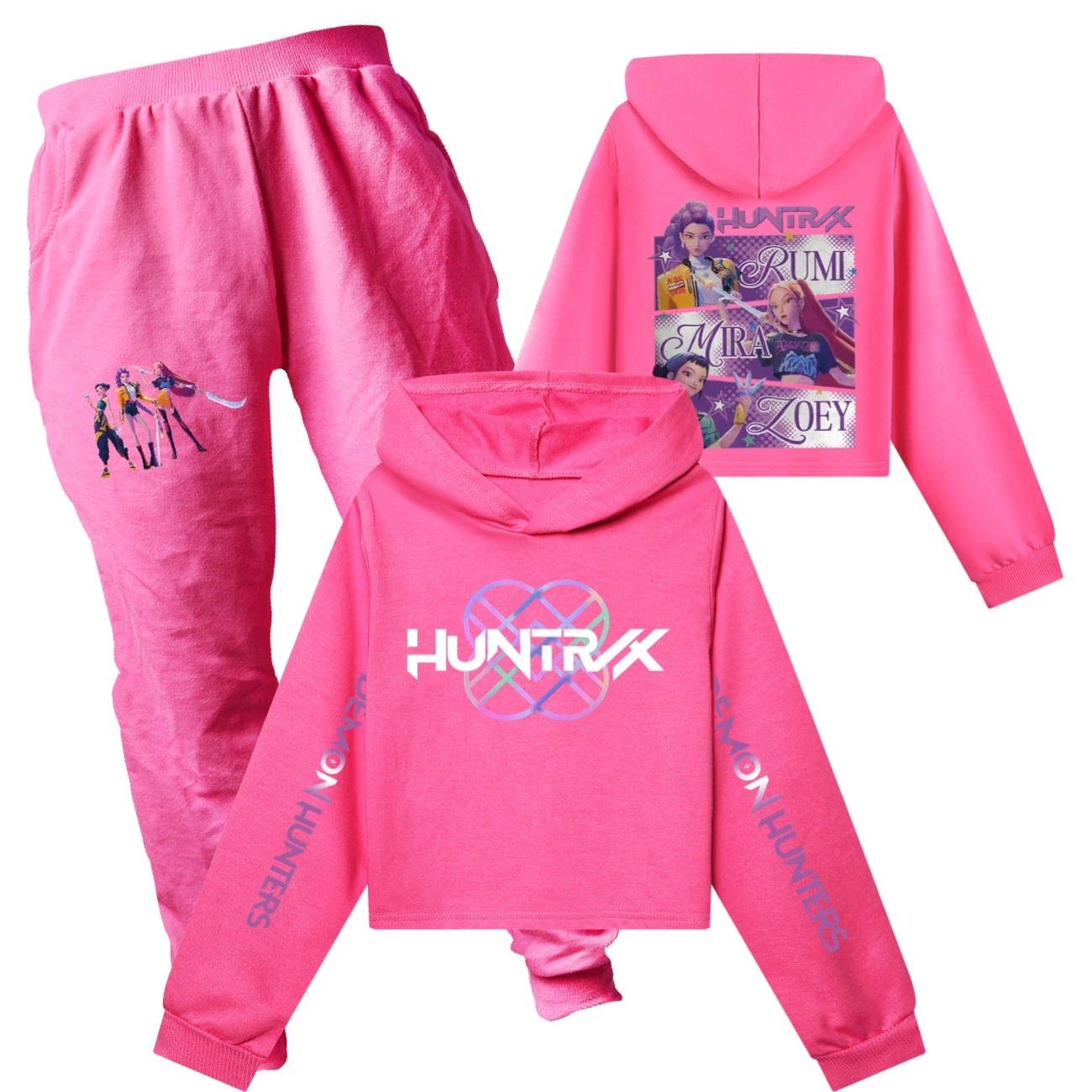Cropped Sweatshirt Play Set — 4829 Edition 7594, Style 19 · Set · Rose