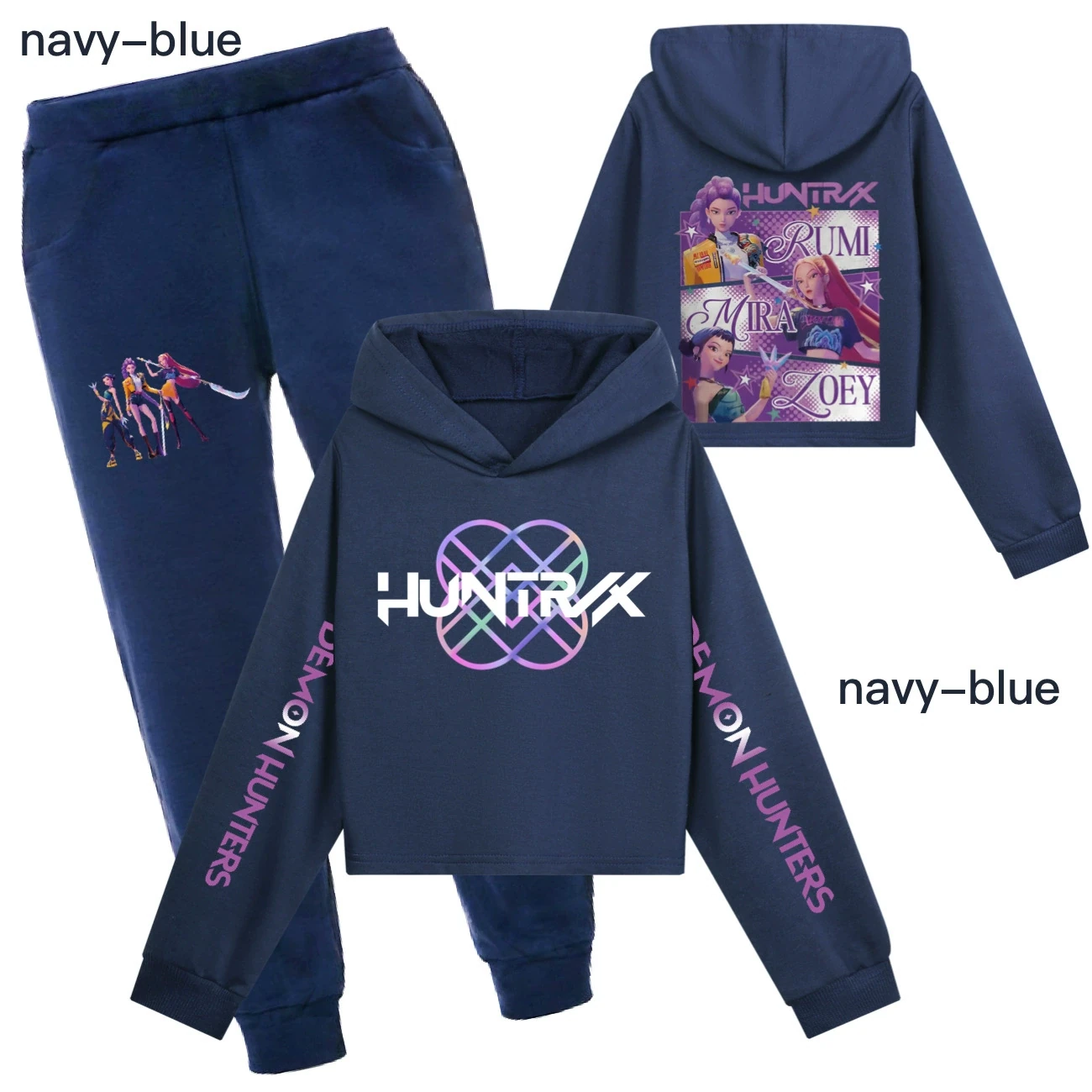 Cropped Sweatshirt Play Set — 4829 Edition 7594, Style 20 · Set · Royal Blue
