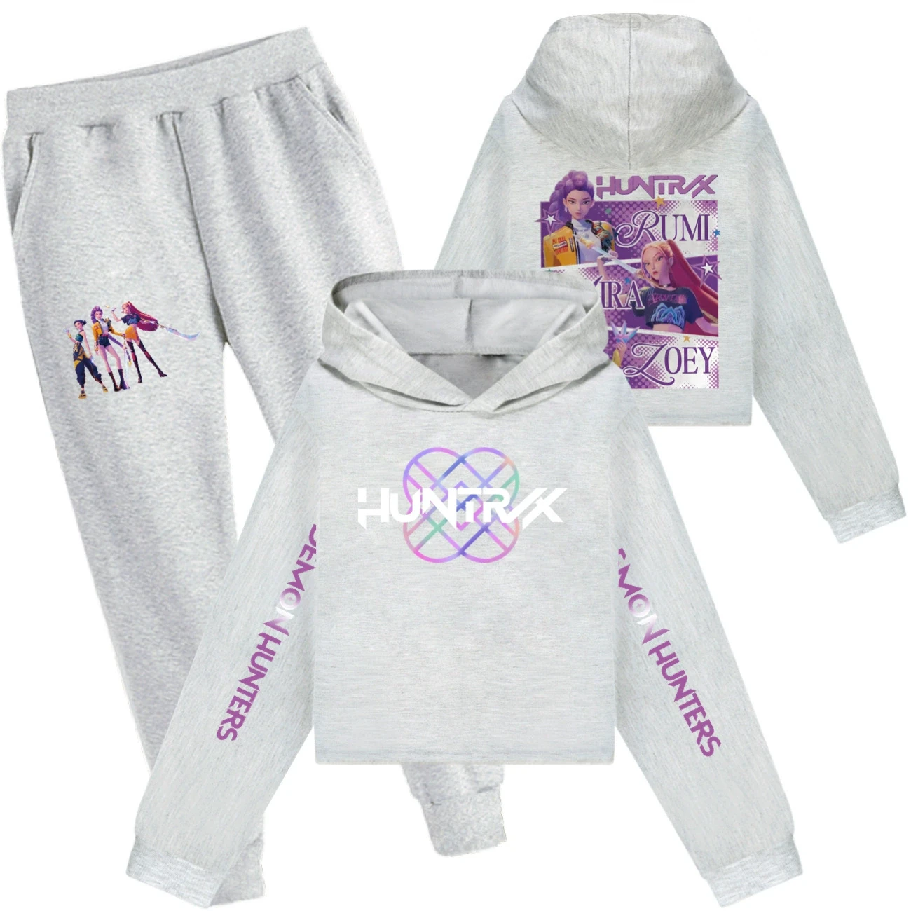 Cropped Sweatshirt Play Set — 4829 Edition 7594, Style 23 · Set · Grey