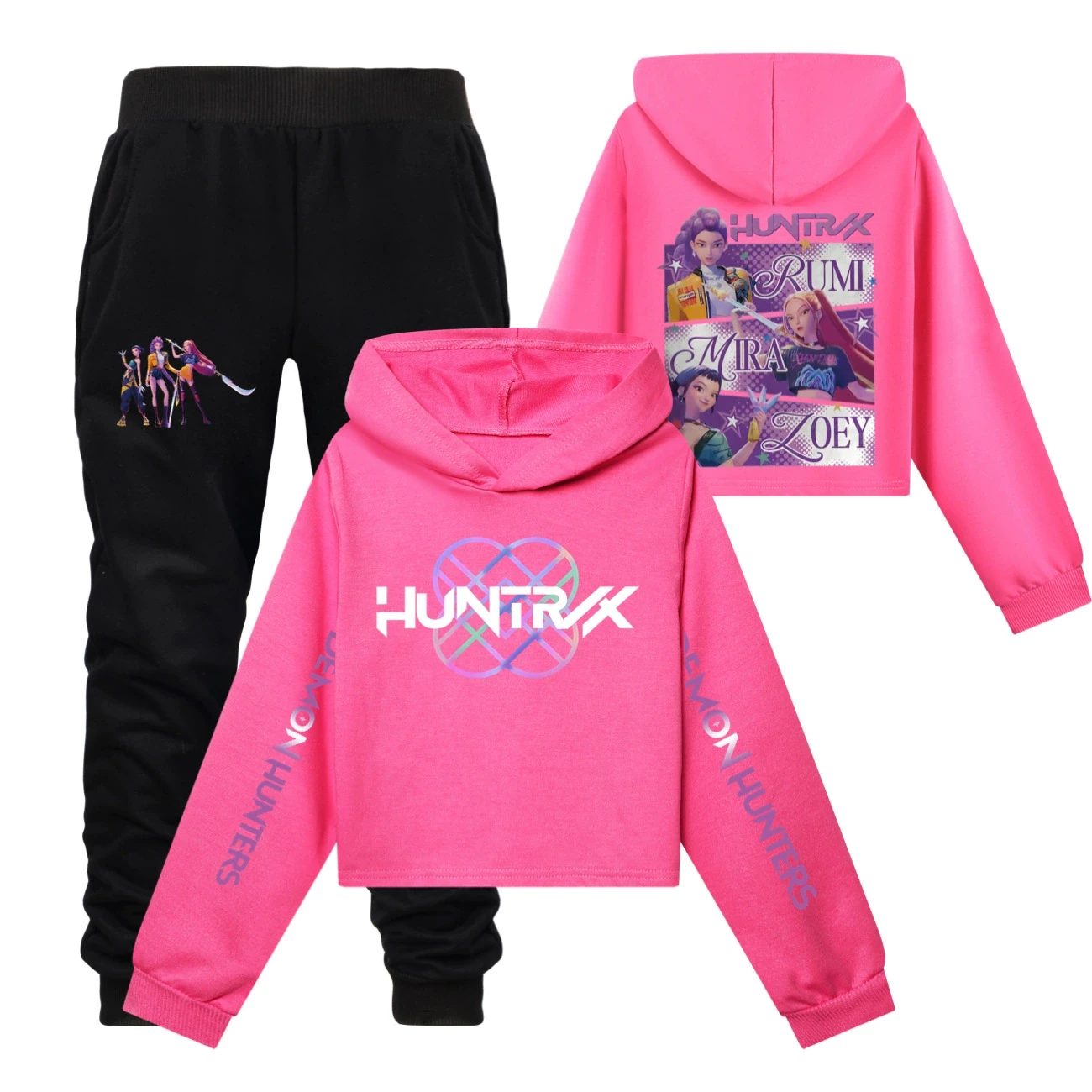 Cropped Sweatshirt Play Set — 4829 Edition 7594, Style 24 · Set · Rose