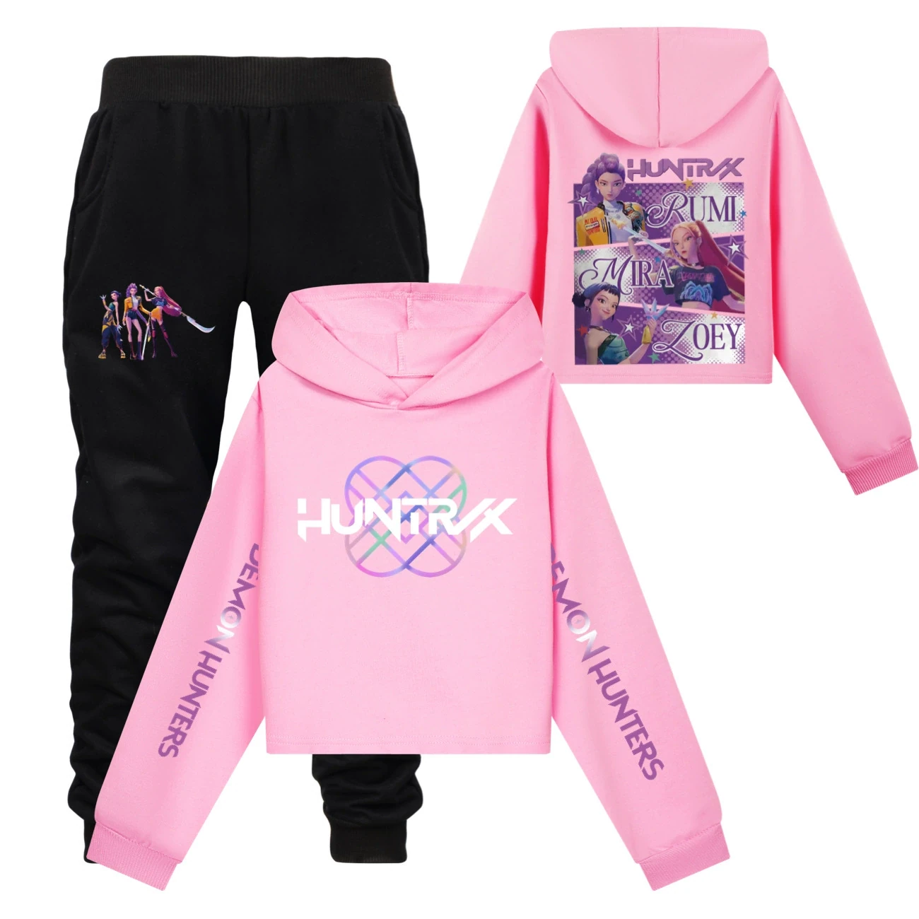 Cropped Sweatshirt Play Set — 4829 Edition 7594, Style 26 · Set · Pink