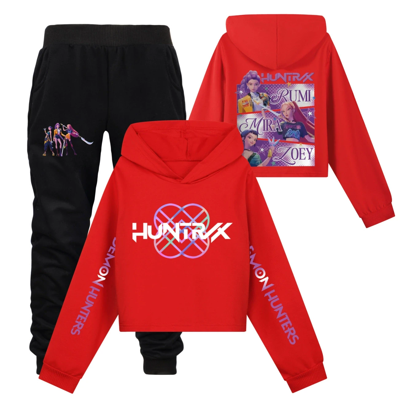 Cropped Sweatshirt Play Set — 4829 Edition 7594, Style 27 · Set · Red
