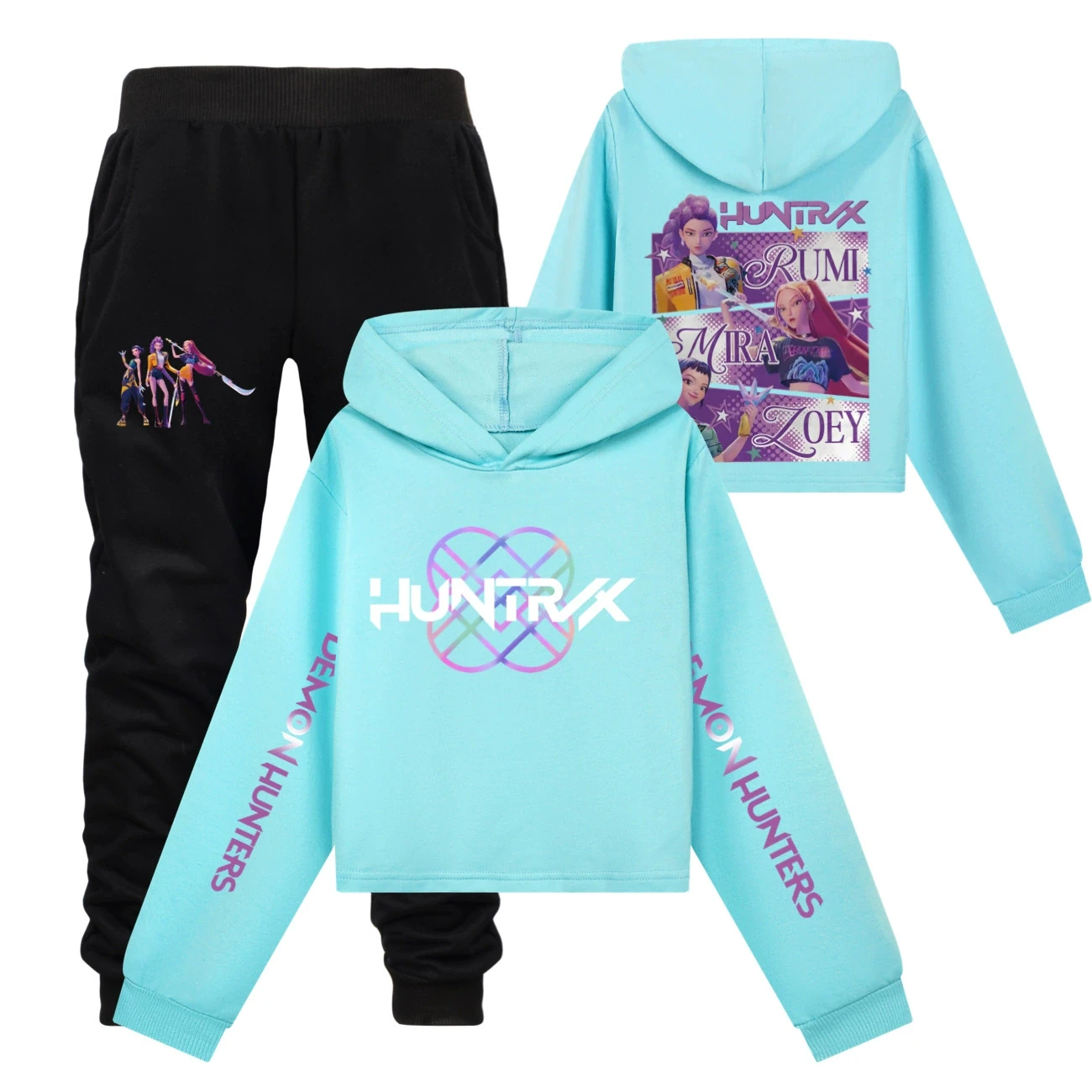Cropped Sweatshirt Play Set — 4829 Edition 7594, Style 28 · Set · Sky Blue