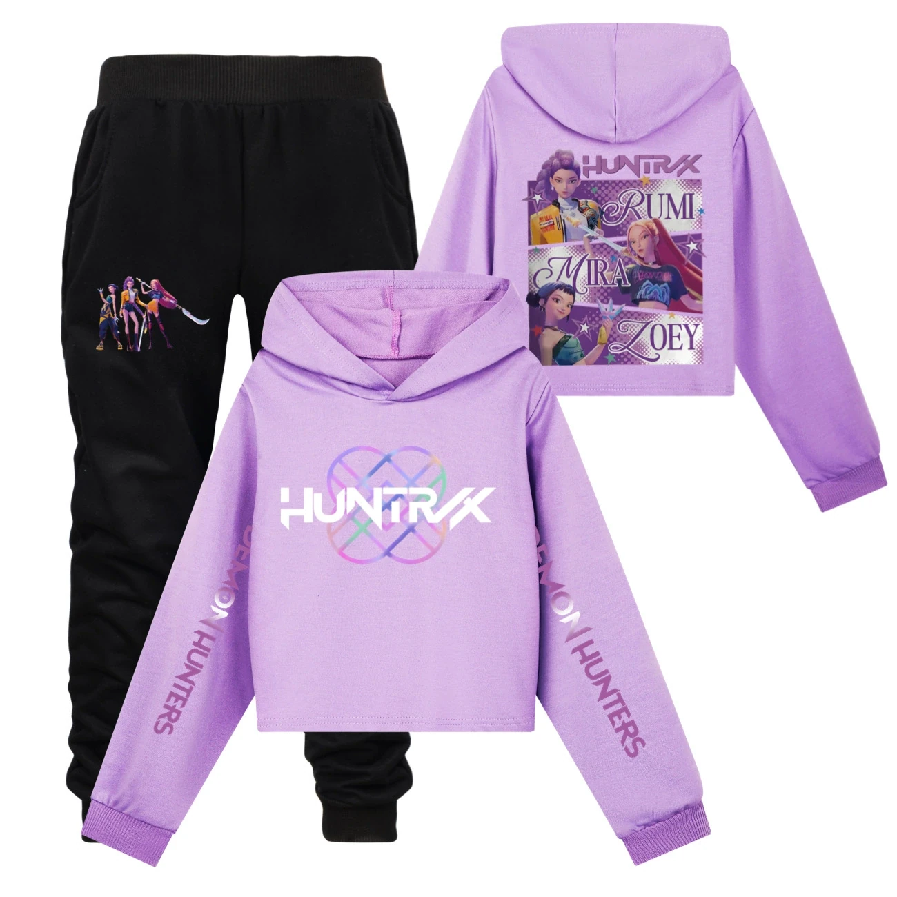 Cropped Sweatshirt Play Set — 4829 Edition 7594, Style 29 · Set · Purple