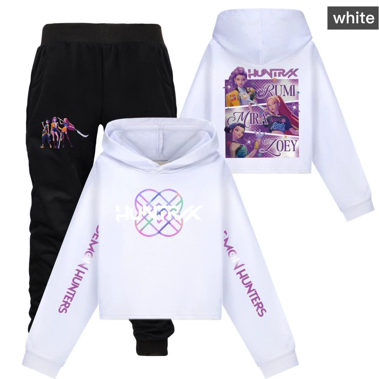 Cropped Sweatshirt Play Set — 4829 Edition 7594, Style 30 · Set · White