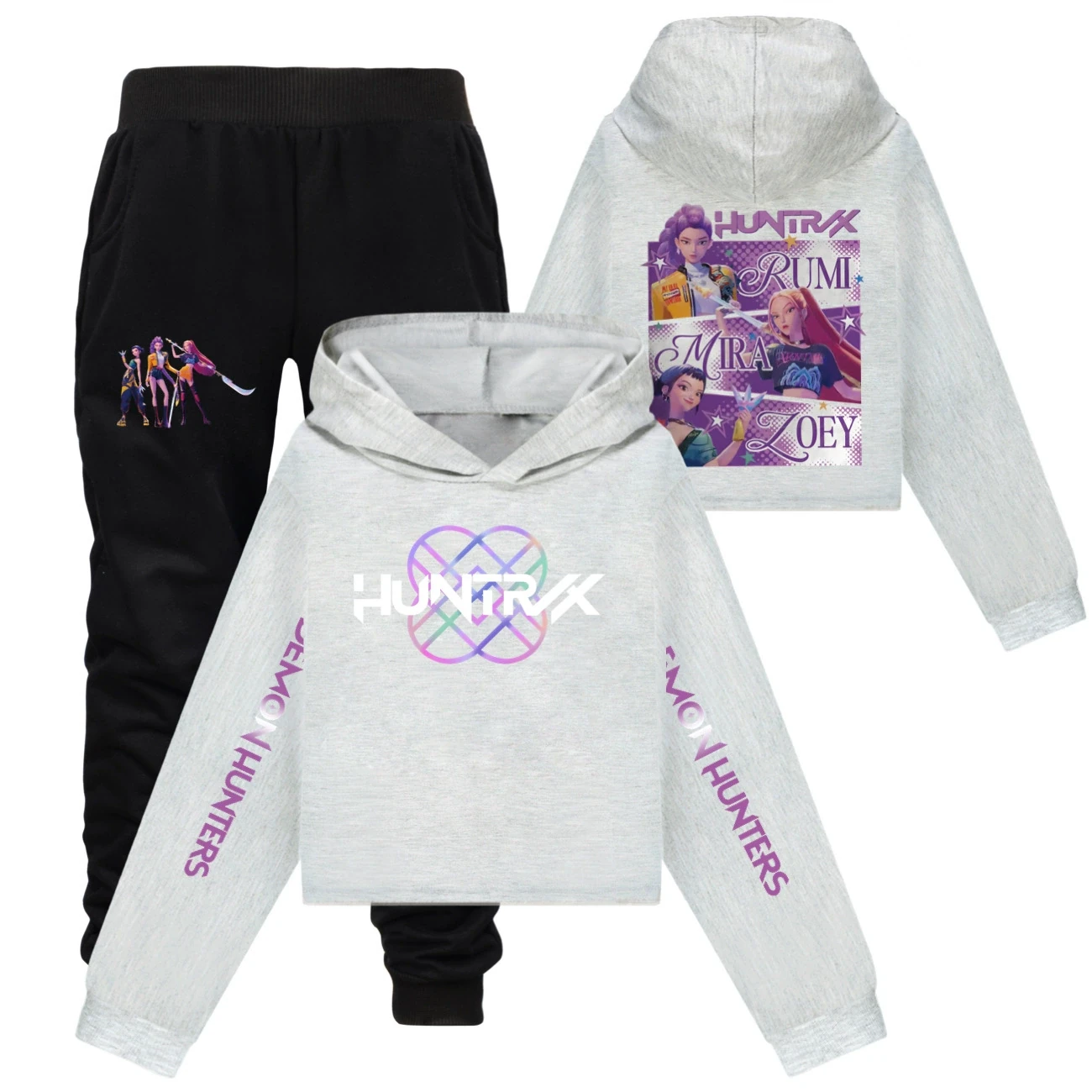 Cropped Sweatshirt Play Set — 4829 Edition 7594, Style 31 · Set · Grey