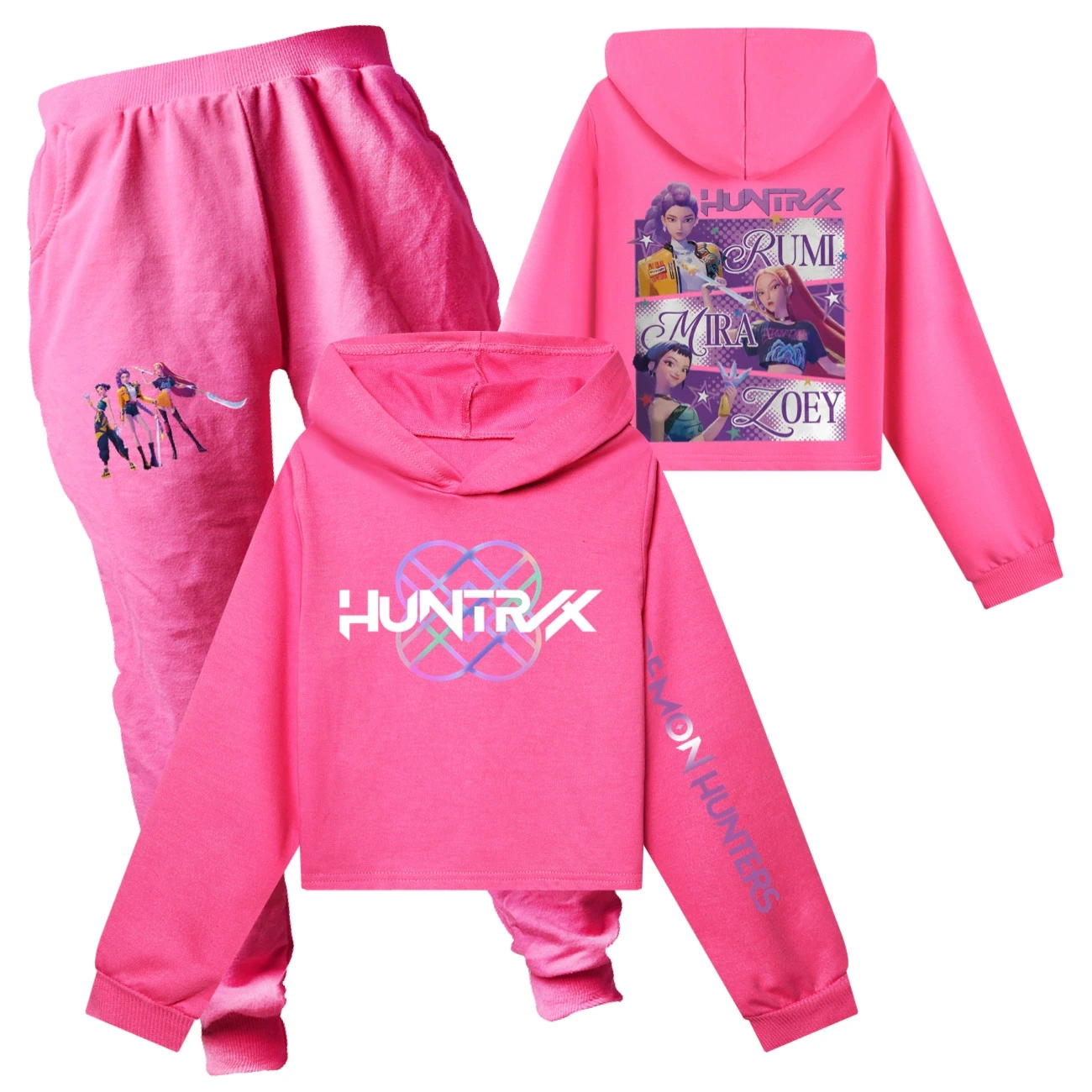 Cropped Sweatshirt Play Set — 4829 Edition 7594, Style 32 · Set · Rose