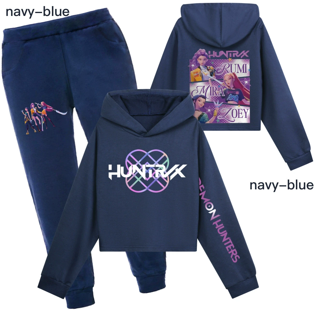 Cropped Sweatshirt Play Set — 4829 Edition 7594, Style 33 · Set · Royal Blue