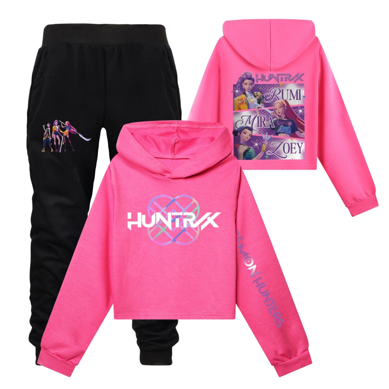 Cropped Sweatshirt Play Set — 4829 Edition 7594, Style 37 · Set · Rose