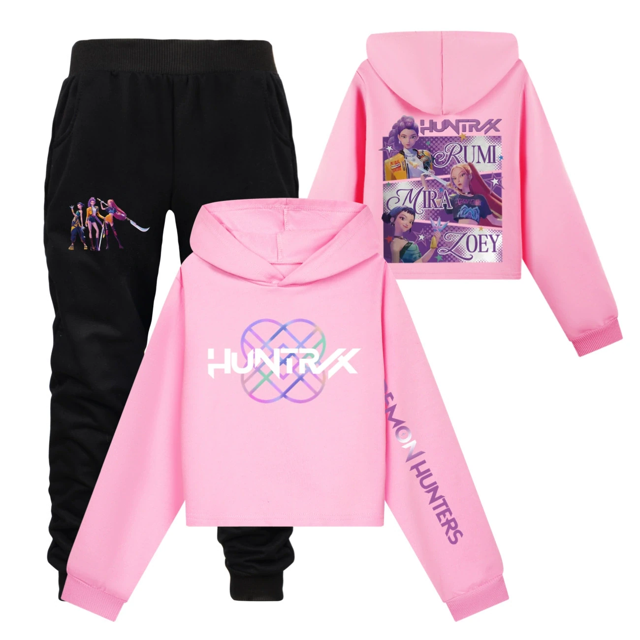 Cropped Sweatshirt Play Set — 4829 Edition 7594, Style 39 · Set · Pink