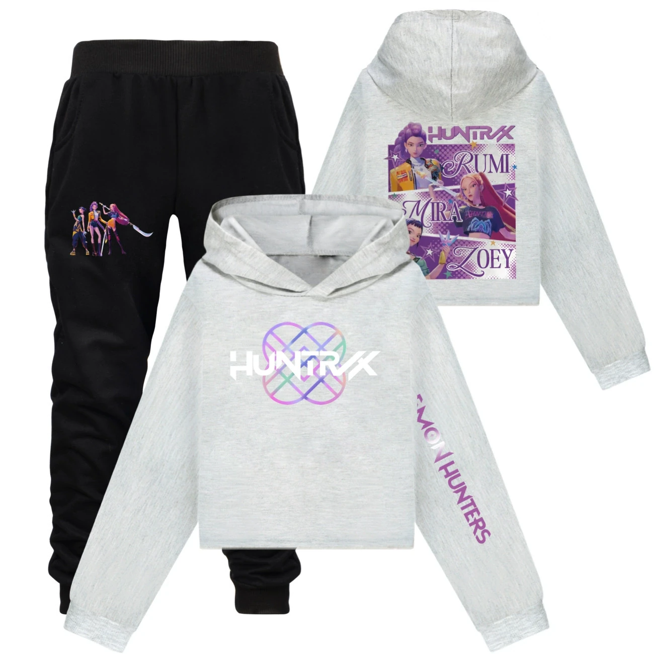 Cropped Sweatshirt Play Set — 4829 Edition 7594, Style 43 · Set · Grey