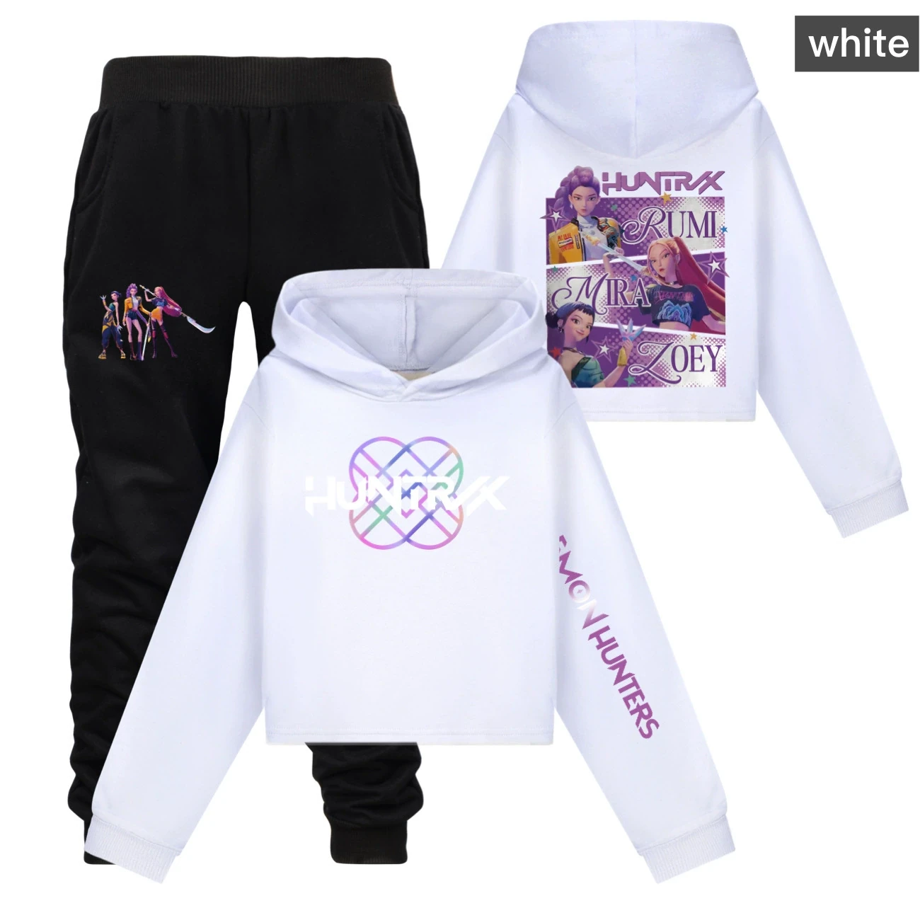 Cropped Sweatshirt Play Set — 4829 Edition 7594, Style 44 · Set · White