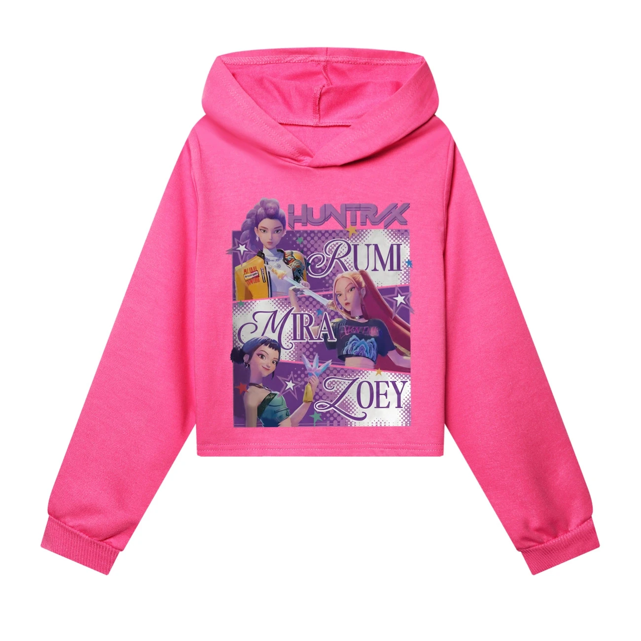 Cropped Hoodie Set — 4829 Edition, Style 09 · Rose