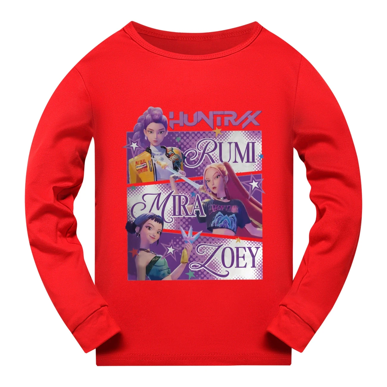 Everyday Long & Short Sleeve Tee — 4829 Edition, Style 06 · Long Sleeve · Red