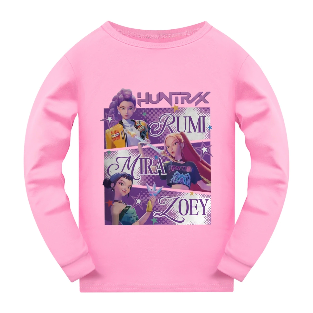 Everyday Long & Short Sleeve Tee — 4829 Edition, Style 07 · Long Sleeve · Pink