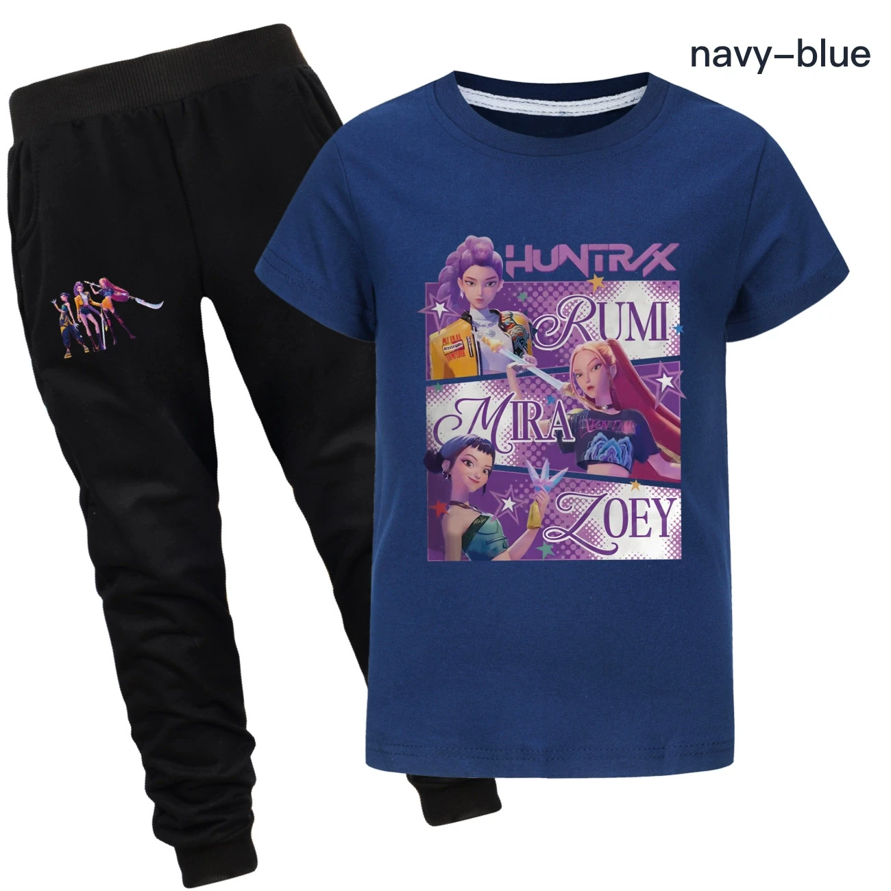 Graphic Tee & Jogger Set — 4829 Edition, Style 16 · Set · Royal Blue