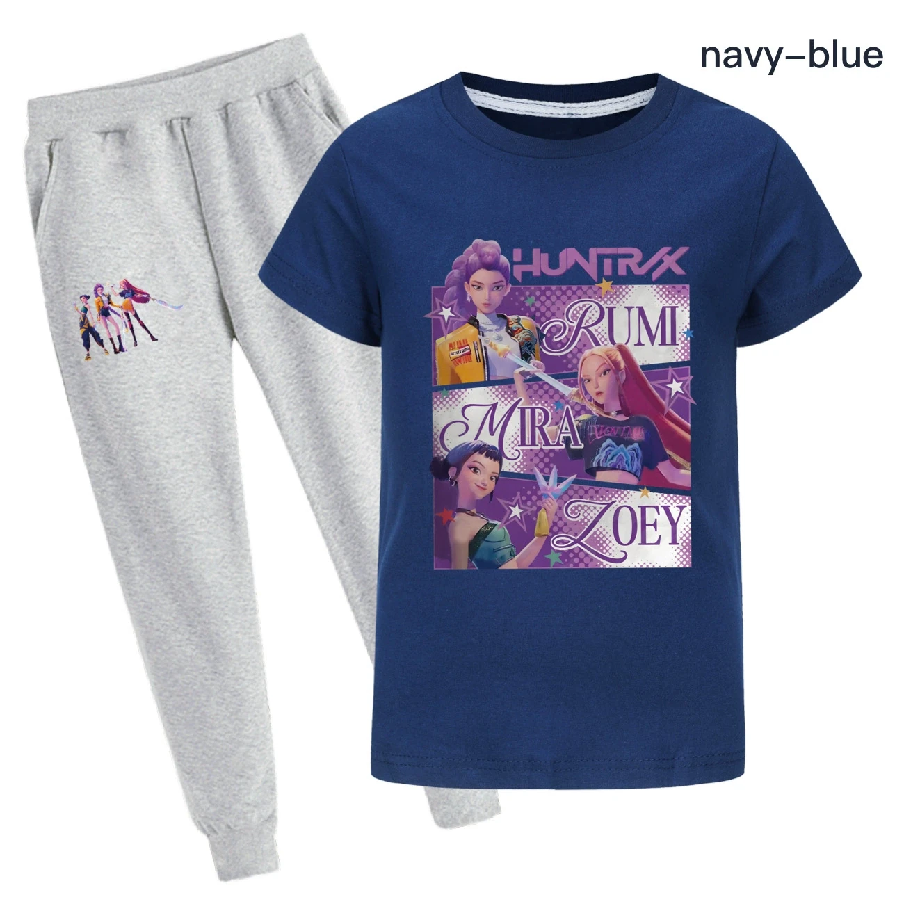 Graphic Tee & Jogger Set — 4829 Edition, Style 29 · Set · Royal Blue